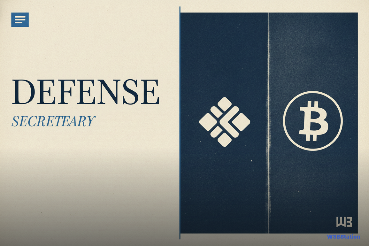 US Defense Secretary Pete Hegseth Discloses Bitcoin Holdings