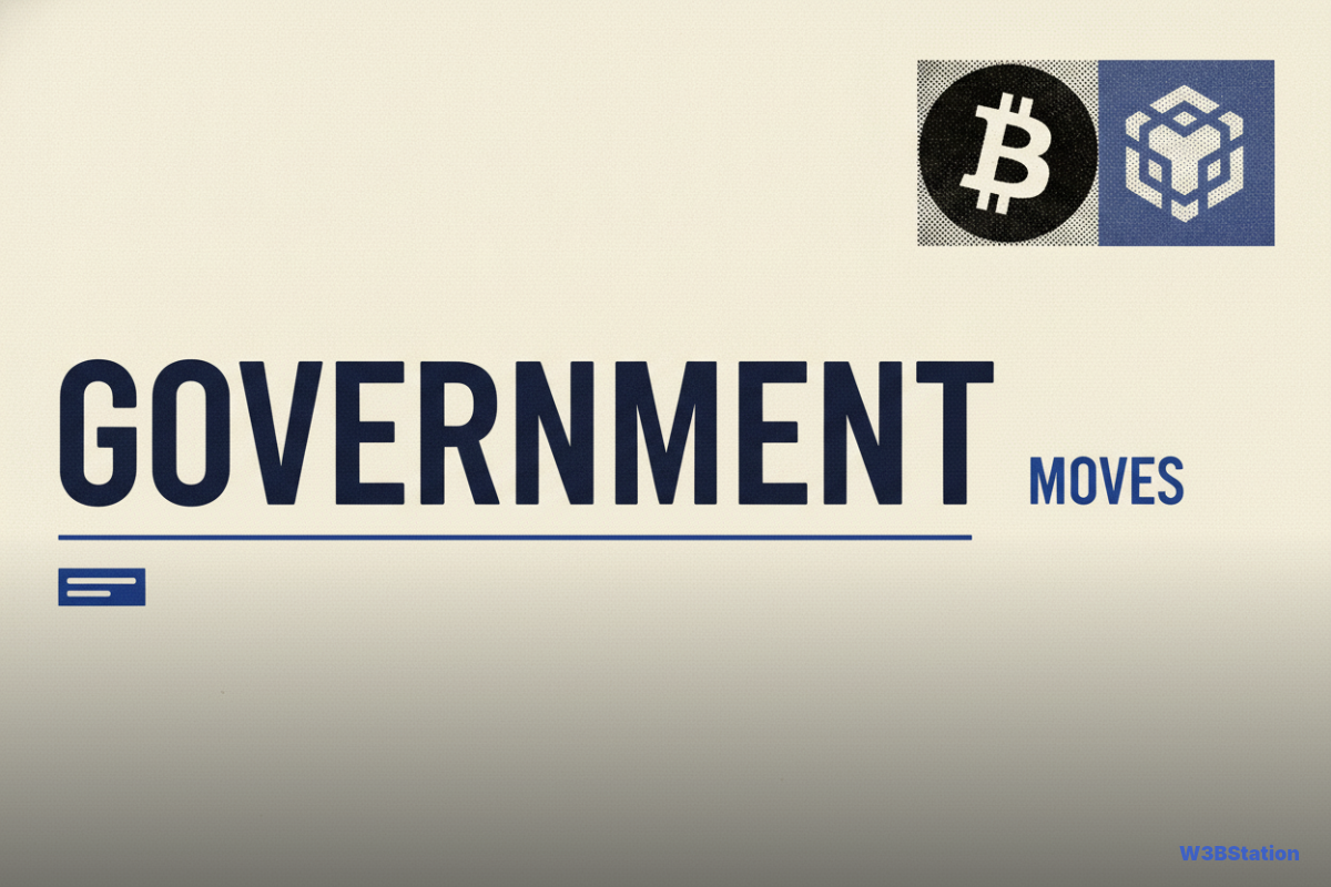 US Government Moves $103M in Seized Bitcoin and BNB, Largest Holder Still Not Selling
